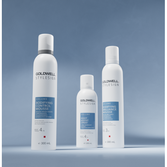 Пенка-мусс для укладки волос сильной фиксации Stylesign Volume Bodifying Control Mousse Goldwell