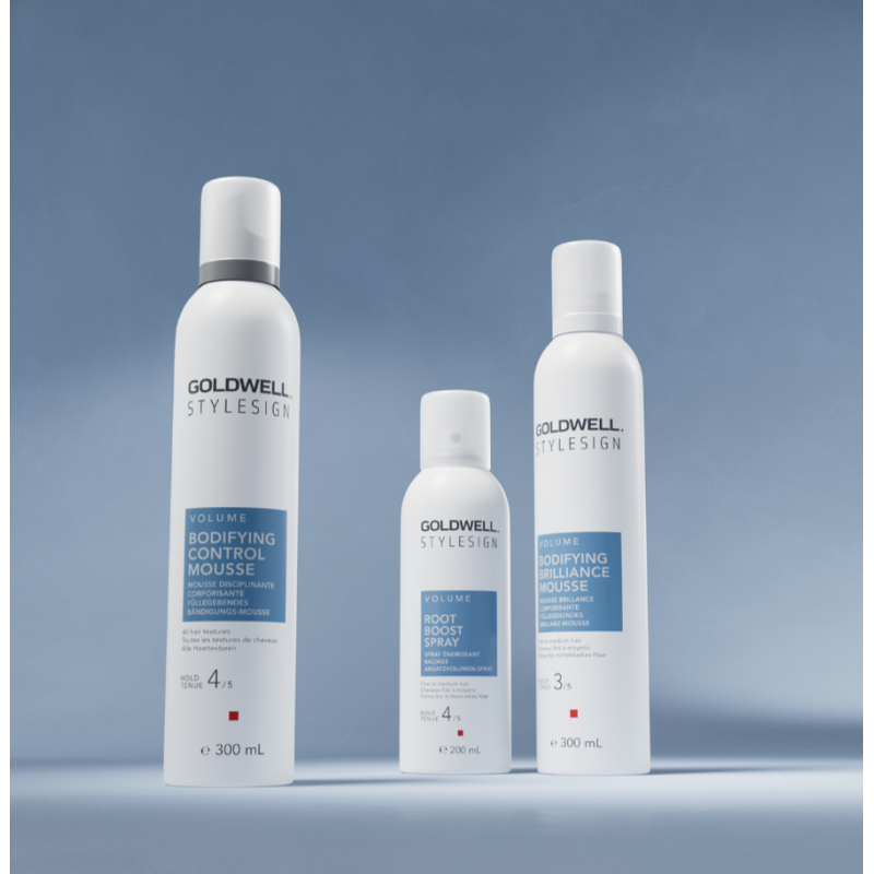 Пенка-мусс для укладки волос сильной фиксации Stylesign Volume Bodifying Control Mousse Goldwell