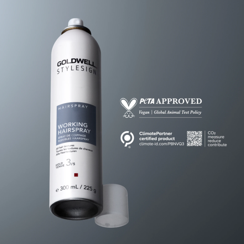Спрей для блиску волосся середньої фіксації Stylesign Working Hairspray Goldwell