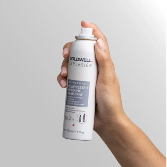 Спрей концентрований для волосся середньої фіксації Stylesign Compressed Working Hairspray Goldwell 150 мл