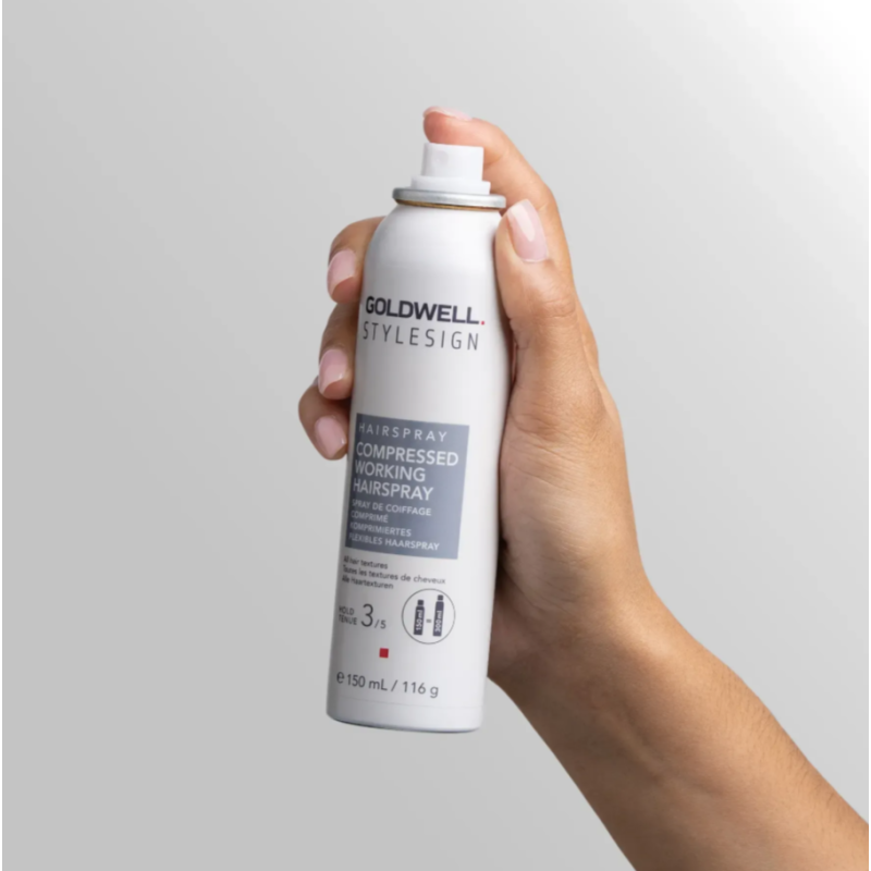 Спрей концентрований для волосся середньої фіксації Stylesign Compressed Working Hairspray Goldwell 150 мл