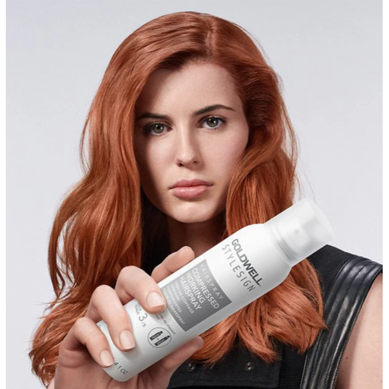 Спрей концентрований для волосся середньої фіксації Stylesign Compressed Working Hairspray Goldwell 150 мл