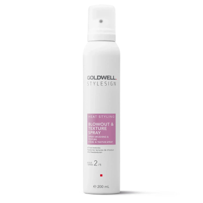 Спрей для объема и текстуры волос эластичной фиксации Stylesign Heat Styling Blowout Texture Spray Goldwell 200 мл