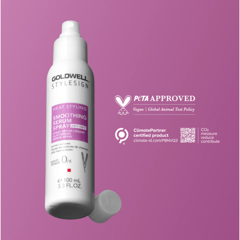 Спрей-сыворотка для разглаживания волос без фиксации Stylesign Heat Styling Smoothing Serum Spray Goldwell 100 мл