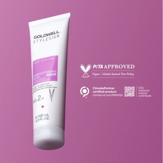 Бальзам для випрямлення волосся еластичної фіксації Stylesign Heat Styling Straightening Balm Goldwell 100 мл