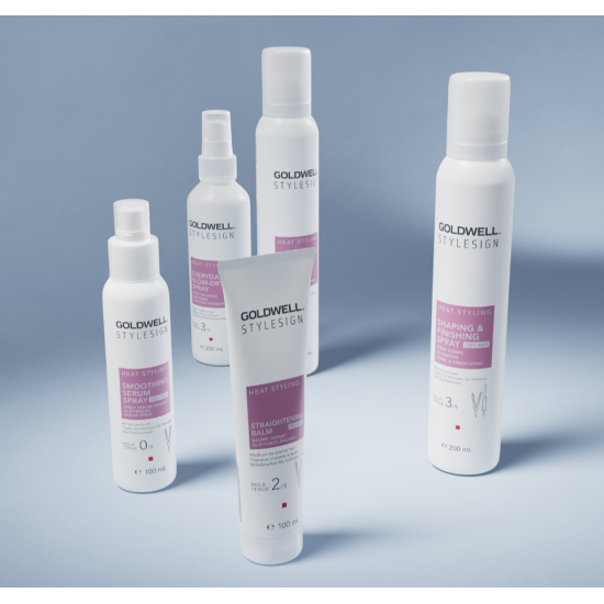 Спрей для укладки волос средней фиксации Stylesign Heat Styling Shaping Finishing Spray Goldwell