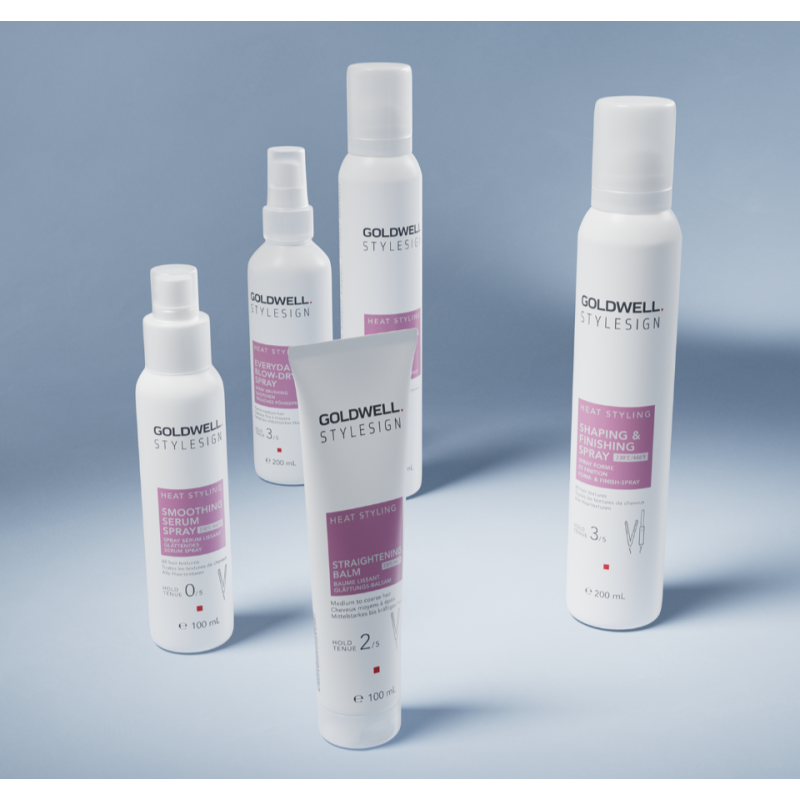 Спрей для укладки волос средней фиксации Stylesign Heat Styling Shaping Finishing Spray Goldwell