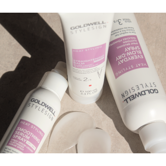 Бальзам для випрямлення волосся еластичної фіксації Stylesign Heat Styling Straightening Balm Goldwell 100 мл