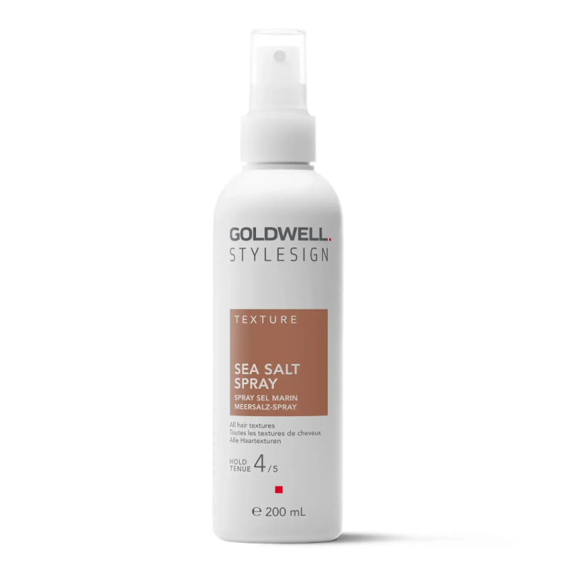 Солевой спрей для волос сильной фиксации Stylesign Texture Sea Salt Spray Goldwell 200 мл