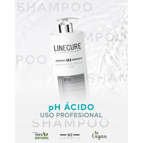 Шампунь із кислотним рН після фарбування Acid Shampoo Professional Hipertin 1000 мл