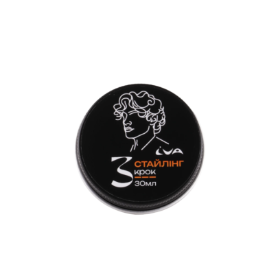 Стайлінг для чоловічого волосся сильної фіксації 3 крок IVA