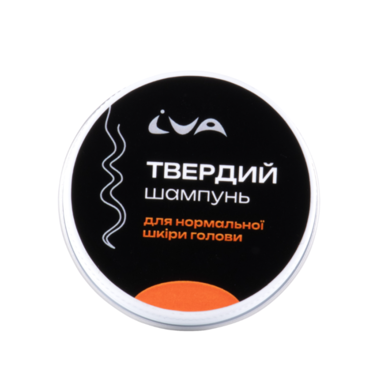 Твердий шампунь для нормальної шкіри голови IVA Твердий шампунь для нормальної шкіри голови IVA
