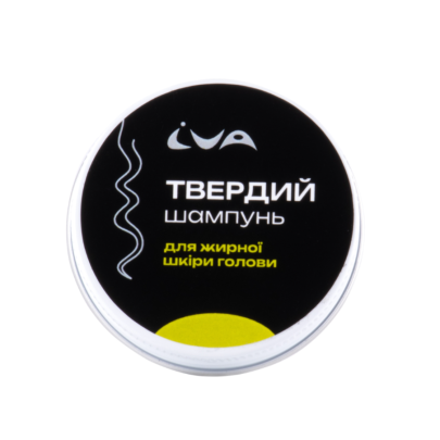 Твердый шампунь для жирной кожи головы IVA 
