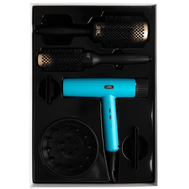 Фен для волос JRL Forte Pro Blue 2150W + брашинги JRL-BR32 и JRL-BR53 в подарок