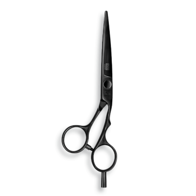 Парикмахерские ножницы прямые SILVER BLACK KSI OS DLC KASHO 
