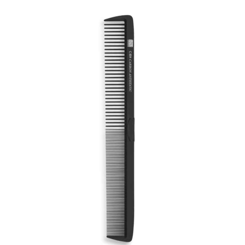 Профессиональная расческа Carbon C804 Barber comb KASHO 