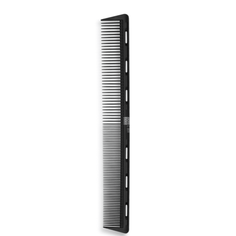 Професійний гребінець Carbon C809 Barber comb KASHO 