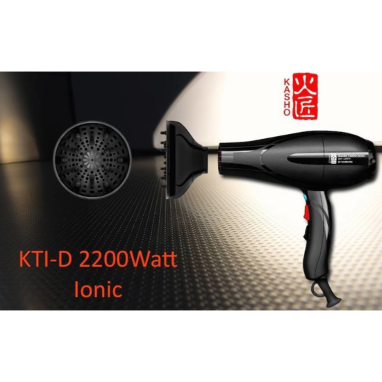 Професійний фен без дифузора Turbo Ionic KTI 2200W KASHO 