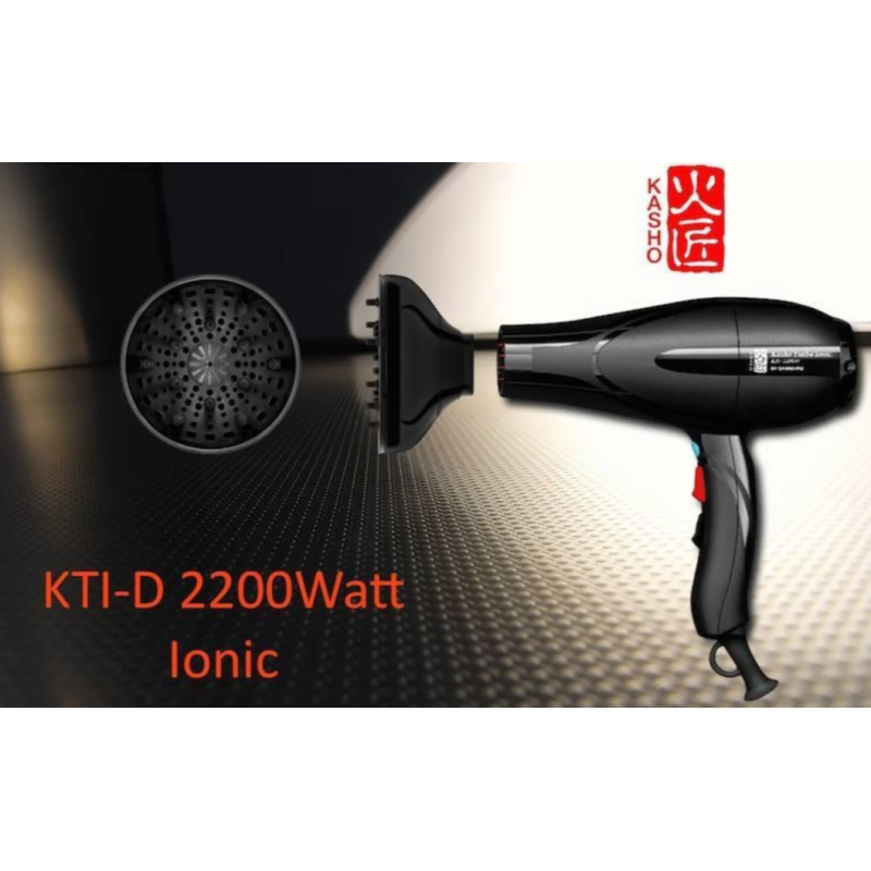 Професійний фен без дифузора Turbo Ionic KTI 2200W KASHO 