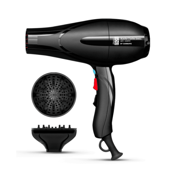 Профессиональный фен с диффузором Turbo Ionic KTI-D 2200W KASHO Профессиональный фен с диффузором Turbo Ionic KTI-D 2200W KASHO