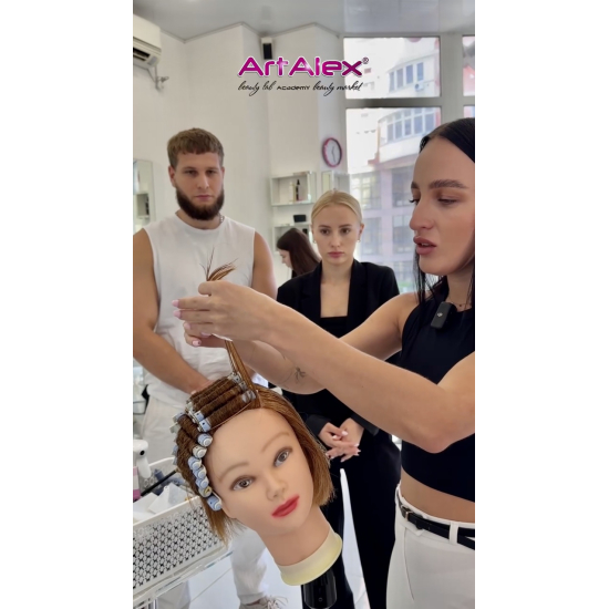 КУРС онлайн Завивка волосся жінча l ArtAlex AcademY