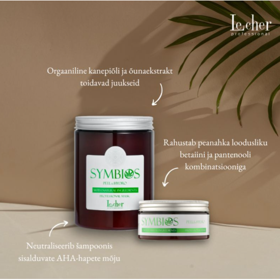 Маска для сухого та ламкого волосся Peel Hydro Symbios Le Cher 300 мл