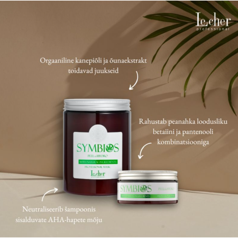 Маска для сухого та ламкого волосся Peel Hydro Symbios Le Cher 300 мл