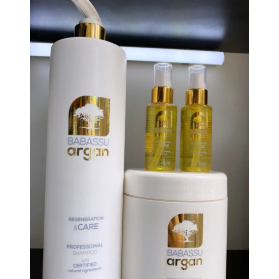 Олія для волосся арганова з екстрактом бабасу Babassu Argan Le Cher 50 мл