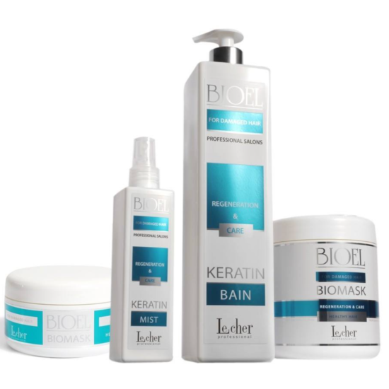 Спрей для пошкодженого волосся Keratin Bioel Le Cher 250 мл