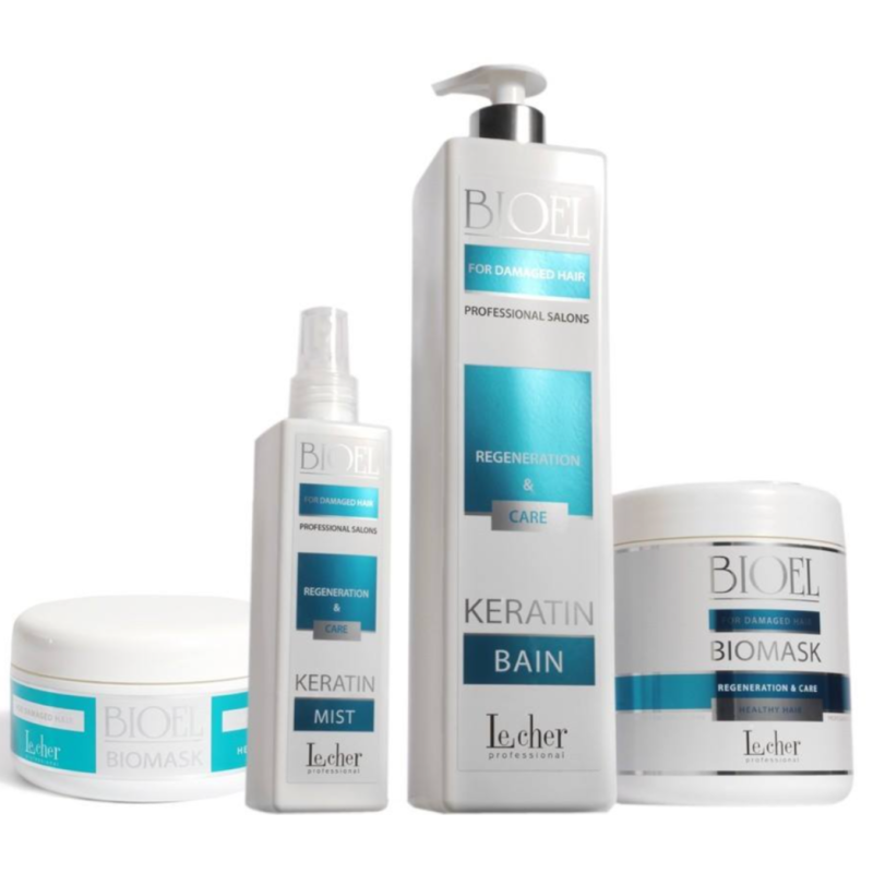 Спрей для пошкодженого волосся Keratin Bioel Le Cher 250 мл
