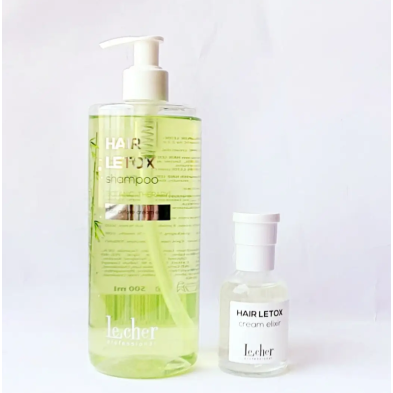 Шампунь восстанавливающий с керамидами и экстрактом бамбука Hair Letox Le Сher 500 мл