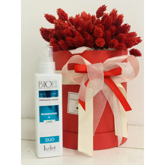 Спрей двофазний для пошкодженого волосся з кератином Bioel Le Cher 250 мл