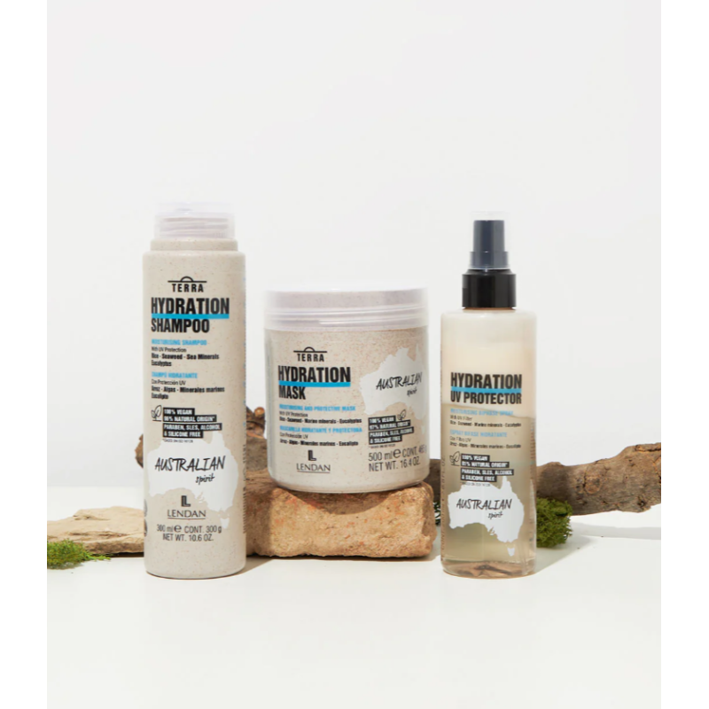 Двухфазный увлажняющий спрей для волос Hydration UV Protector Spray Lendan 200 мл Двухфазный увлажняющий спрей для волос Hydration UV Protector Spray Lendan 200 мл