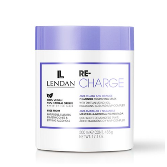 Интенсивно питающая маска против желтизны Recharge Anti-Yellow Mask Lendan 500 мл