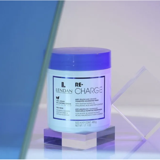 Интенсивно питающая маска против желтизны Recharge Anti-Yellow Mask Lendan 500 мл