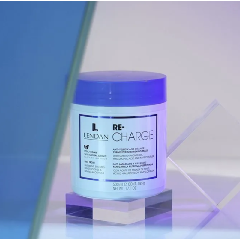 Интенсивно питающая маска против желтизны Recharge Anti-Yellow Mask Lendan 500 мл Интенсивно питающая маска против желтизны Recharge Anti-Yellow Mask Lendan 500 мл