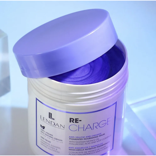 Интенсивно питающая маска против желтизны Recharge Anti-Yellow Mask Lendan 500 мл