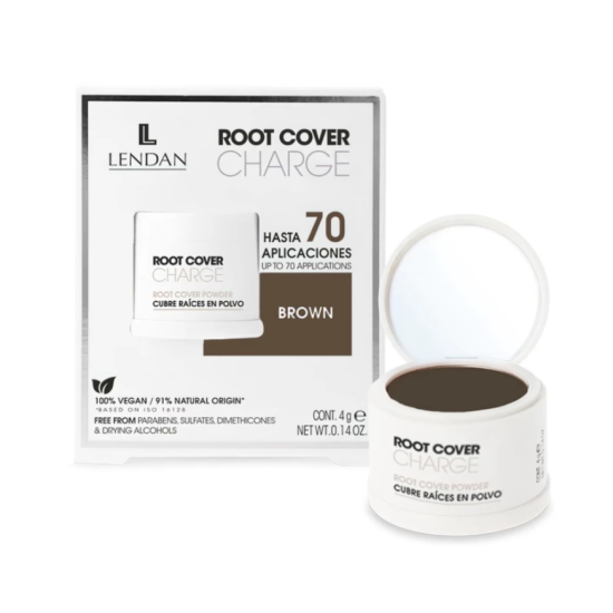 Камуфлирующая пудра для седины Root Cover Charge Lendan