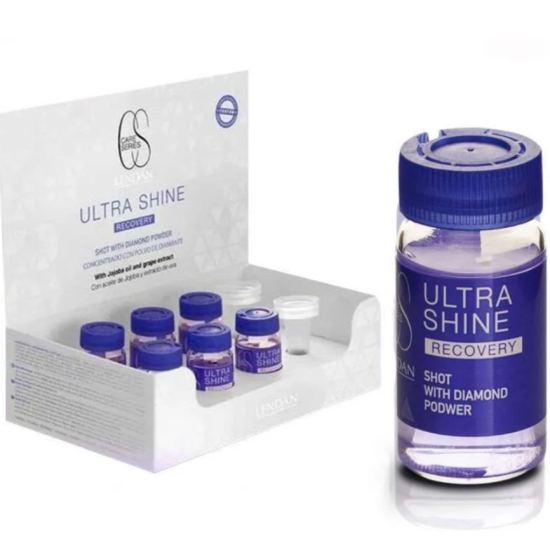 Концентрированный бустер для блеска волос Recovery Ultra Shine Shot Lendan 6x10 мл