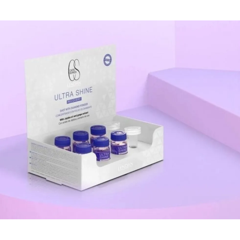 Концентрированный бустер для блеска волос Recovery Ultra Shine Shot Lendan 6x10 мл Концентрированный бустер для блеска волос Recovery Ultra Shine Shot Lendan 6x10 мл