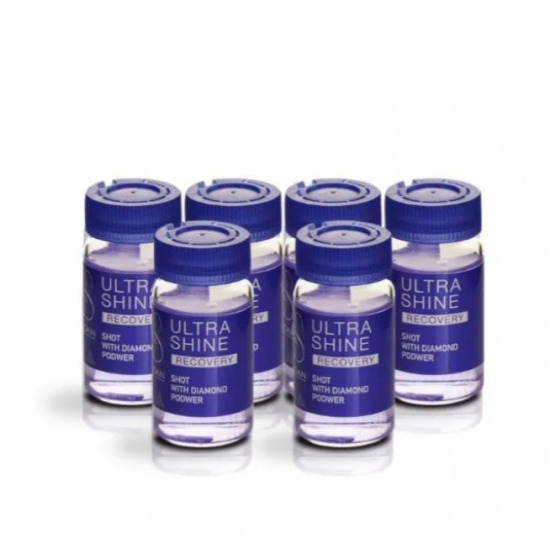 Концентрированный бустер для блеска волос Recovery Ultra Shine Shot Lendan 6x10 мл