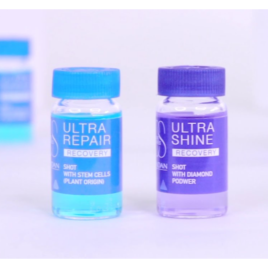 Концентрированный бустер для блеска волос Recovery Ultra Shine Shot Lendan 6x10 мл