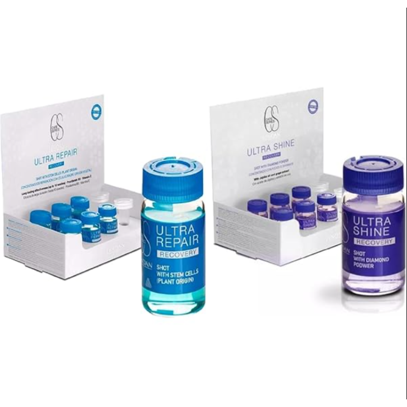 Концентрированный бустер для блеска волос Recovery Ultra Shine Shot Lendan 6x10 мл Концентрированный бустер для блеска волос Recovery Ultra Shine Shot Lendan 6x10 мл