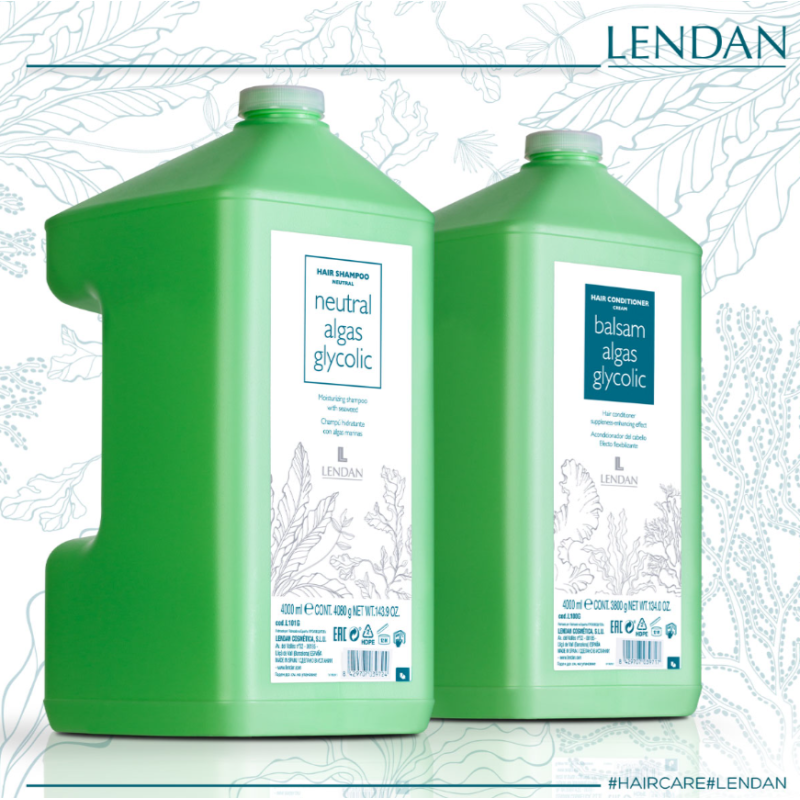 Кондиционер увлажняющий с экстрактом водорослей Balsam Algas Glycolic Conditioner Lendan