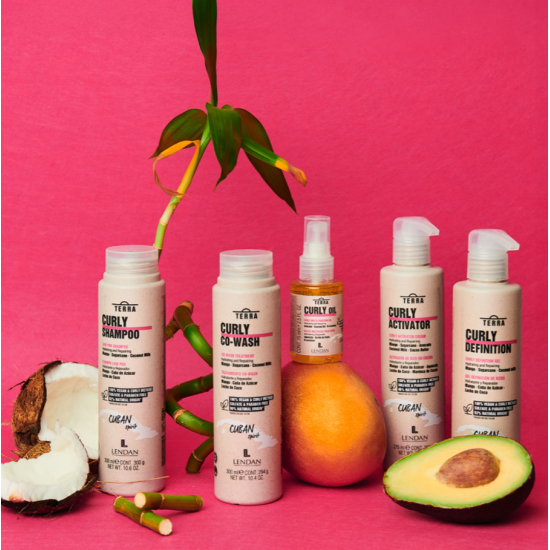 Увлажняющий шампунь для вьющихся волос Curly Shampoo Lendan 300 мл