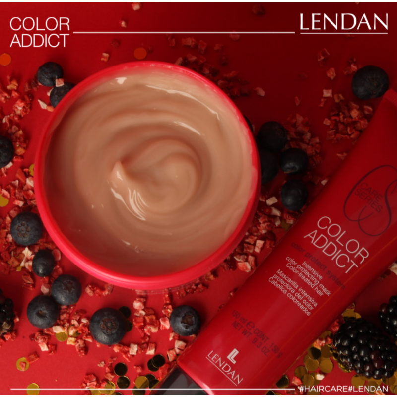 Маска для фарбованого волосся Intensive Color Addict Mask Lendan
