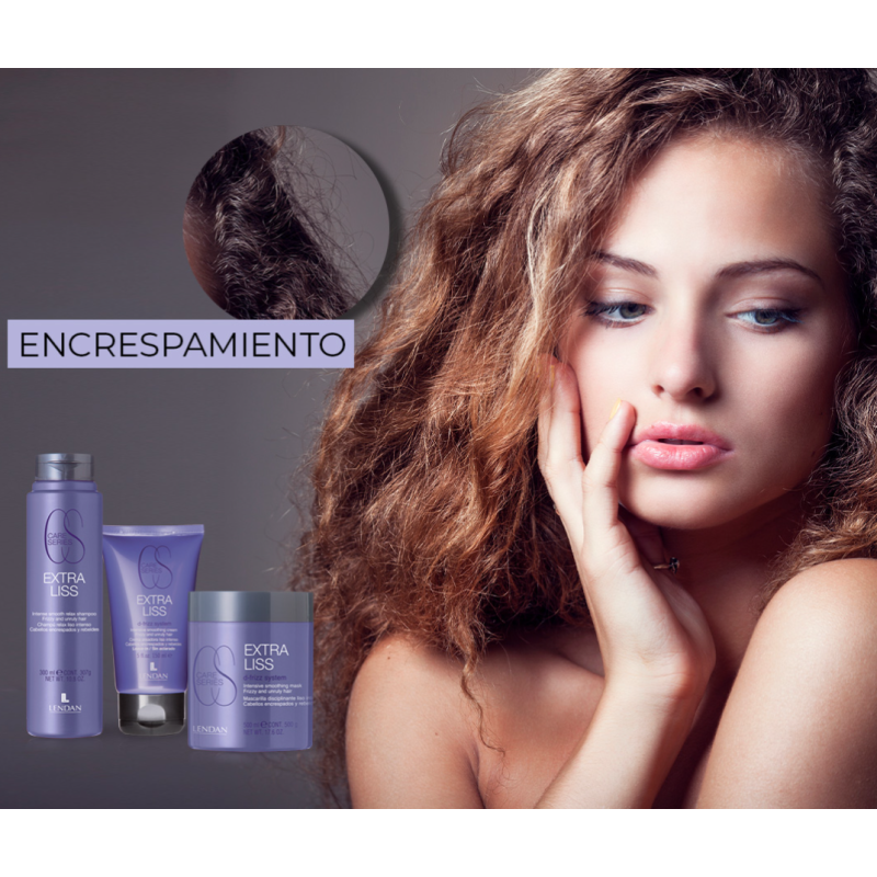 Маска для волос с разглаживающим эффектом Extra Liss Mask Lendan 