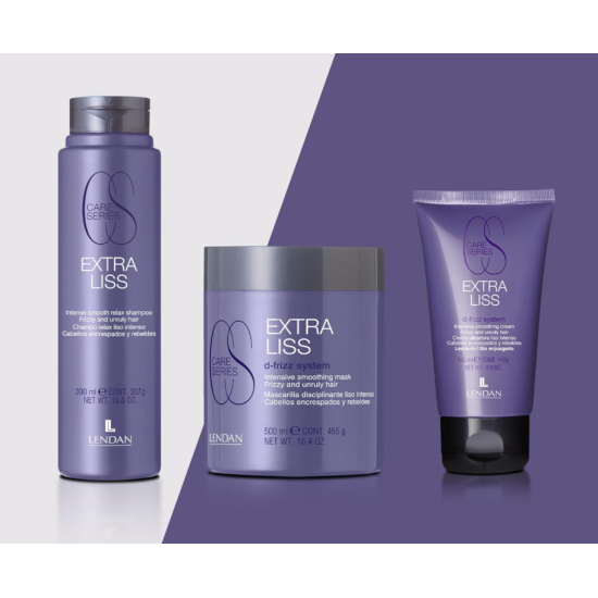 Маска для волос с разглаживающим эффектом Extra Liss Mask Lendan 