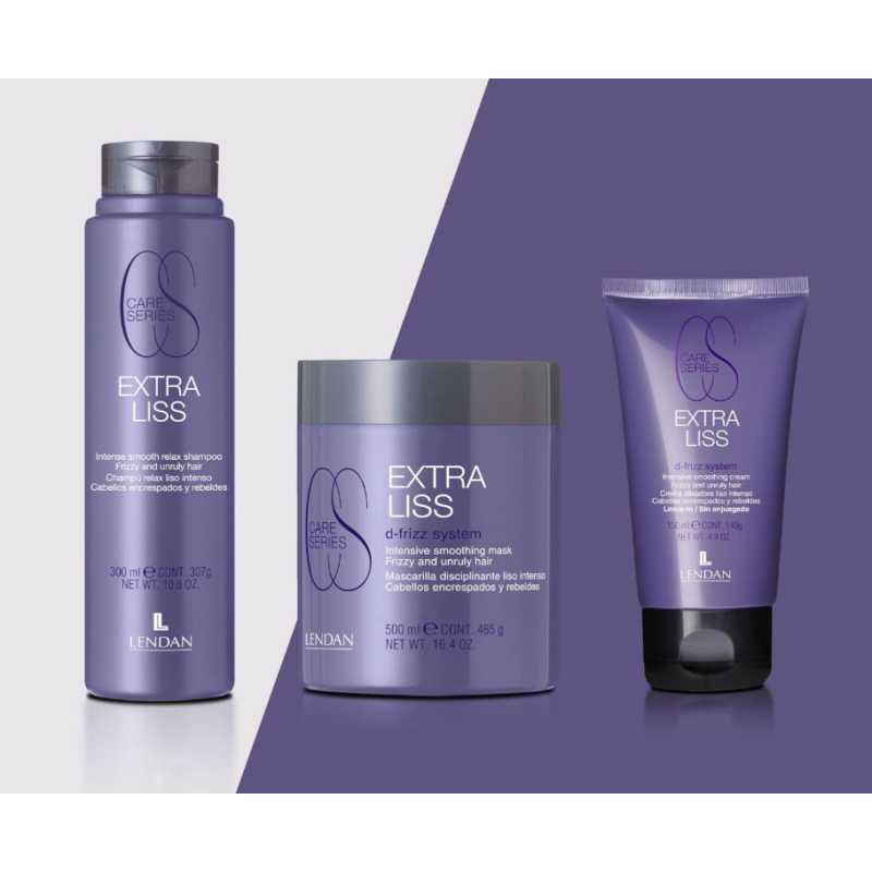 Маска для волос с разглаживающим эффектом Extra Liss Mask Lendan 