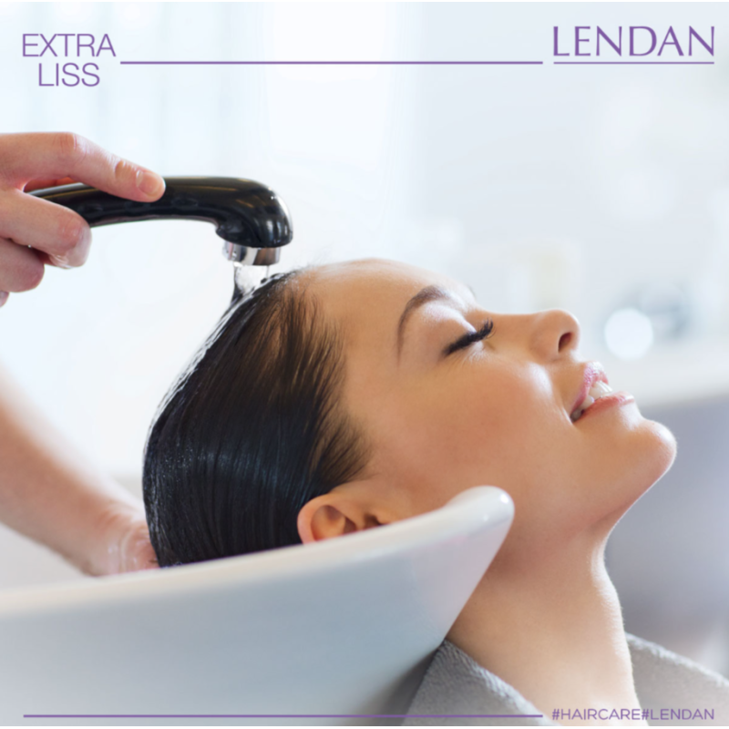 Маска для волос с разглаживающим эффектом Extra Liss Mask Lendan 